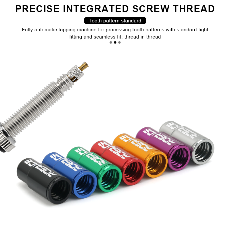 2/4/10 st cykeldäcksventilhattar dammtäta lättvikts mtb racercykel slang däckgasmunstycke skydd för av fv schrader presta-ventil