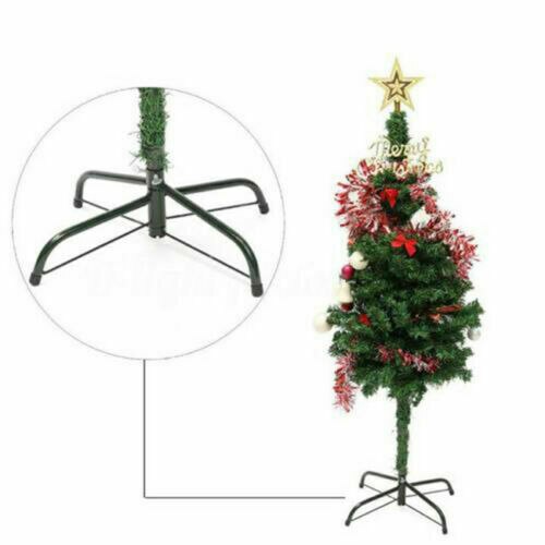 1Pc Xmas Tree Voet Stand Ijzeren Boom Ondersteuning Plank Metalen Festival Levert