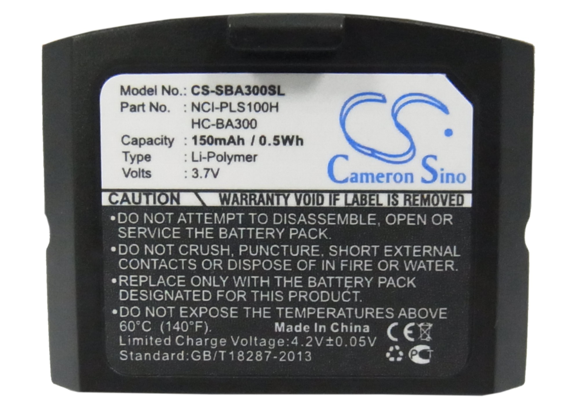 Batería para Sennheiser IS-150, IS-500898, IS-410, HC-BA300, NCI-PLS100H, RR4200, RI-410, Set 4200/830, 840/900 mAh, RS-4200