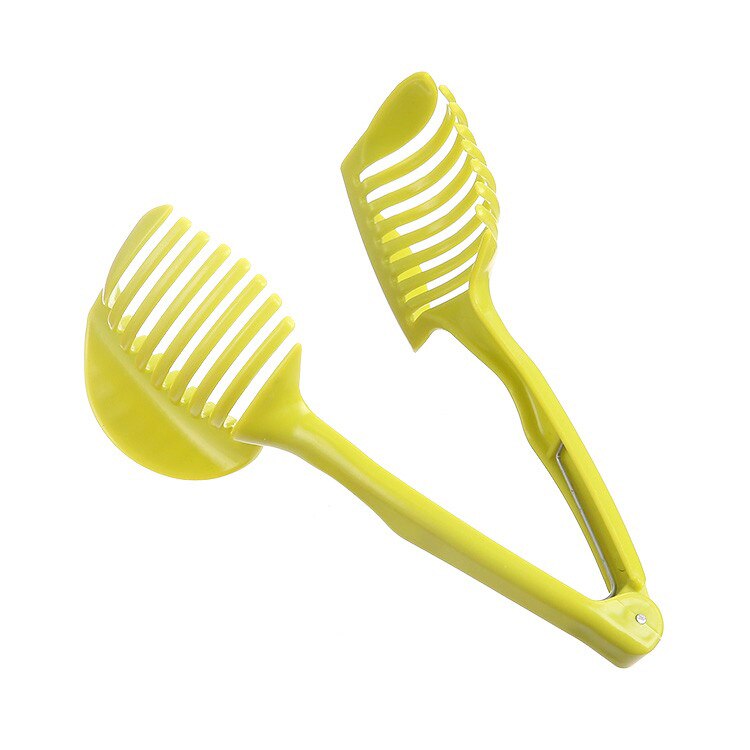 Plastic Potato Slicer Tomato Cutter Tool Shreadders Fruit Lemon Cutting Holder Slice Assistant Cooking Tools Kitchen Accessories