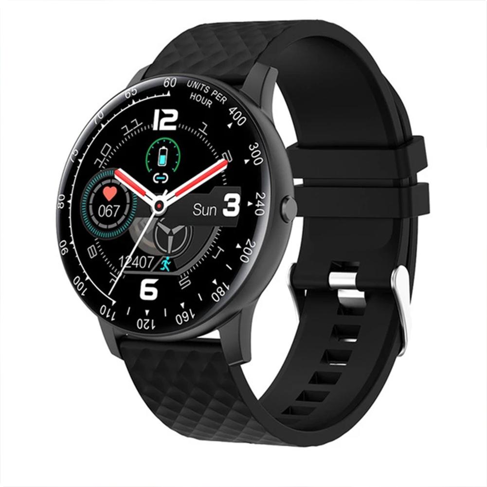 H30 Intelligent Watch Ip68 Waterproof Full Touch-screen Diy Dial Fitness Outdoor Sports Wristwatch Compatible For Android Ios