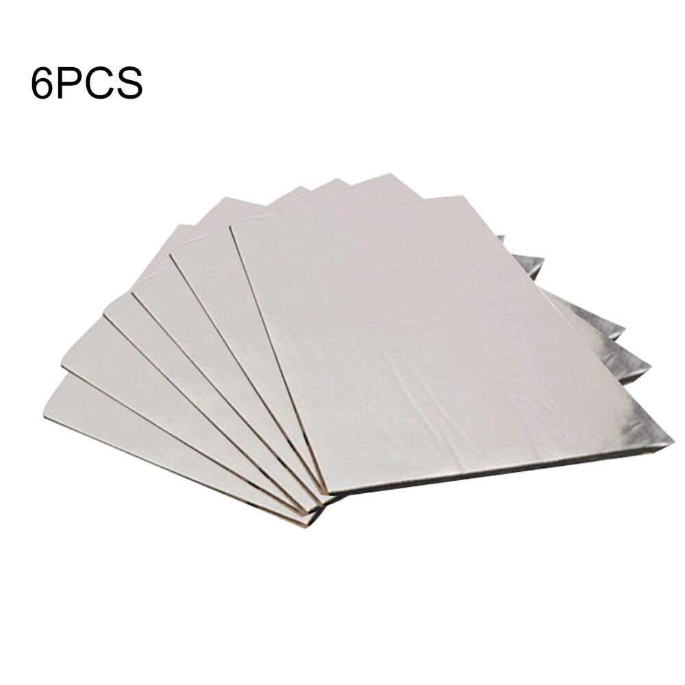 Vehicle Aluminum Foil Insulation Closed Cell Foam Sheet 10mm Car Van Sound Proofing Deadening Insulation Car Hood Insulation