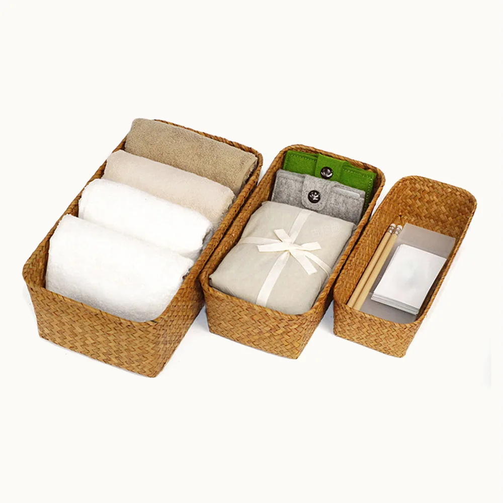 Korb geflecht Aufbewahrung skorb für Küche Obstschale Lebensmittel Brot Kleinigkeiten Veranstalter Rattan Picknick behälter Aufbewahrung koffer mx9191743