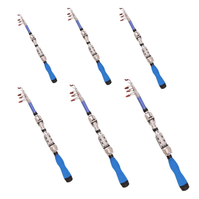 Ultralight Carp Fishing Rod Telescopic Epoxy Resin Fishing Rods Pike Spinning Rod Rock Mini Sea Fishing Tool Fishing Rod T4MF