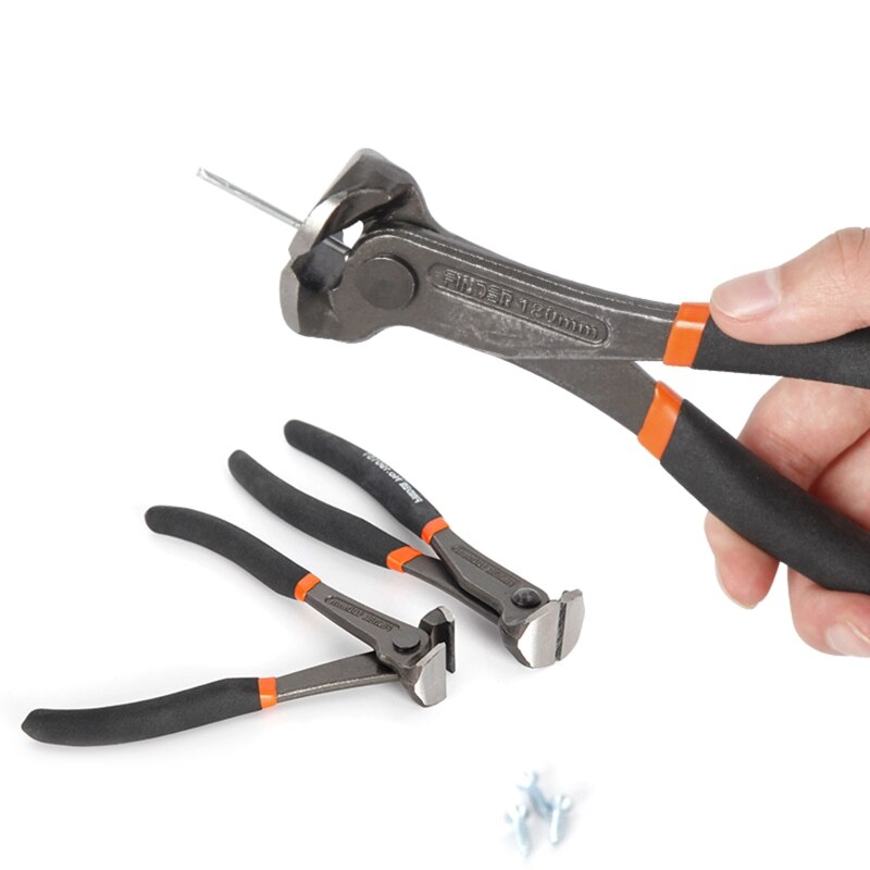 Cutting Edge Tile Pliers for Crimping Top Cutting Wire Rolling Machine Automobile Maintenance Labor Saving Antirust