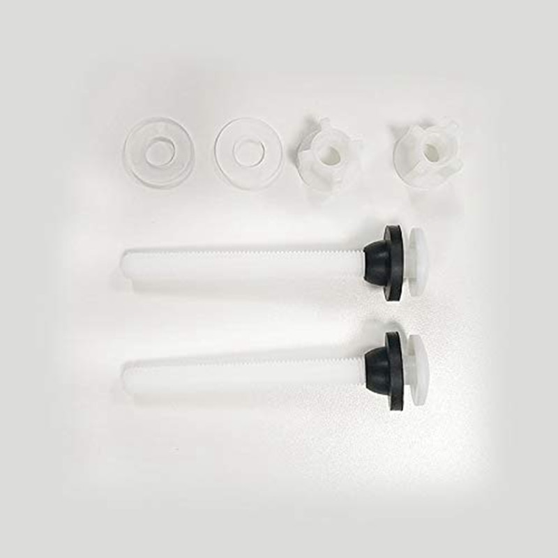 10 Pack Plastic Bolts with Washers Suitable for Fastening and Repairing Your Toilet Tank or Seat Easy to Instal