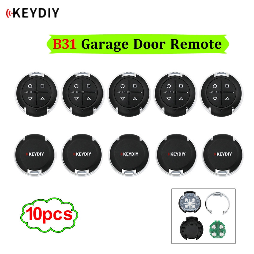 10 Stks/partij B31 Keydiy Originele KD900 KD900 + URG200 KD-X2 Minikd Key Generator B Serie Afstandsbediening B31 Auto Garage deur Afstandsbediening