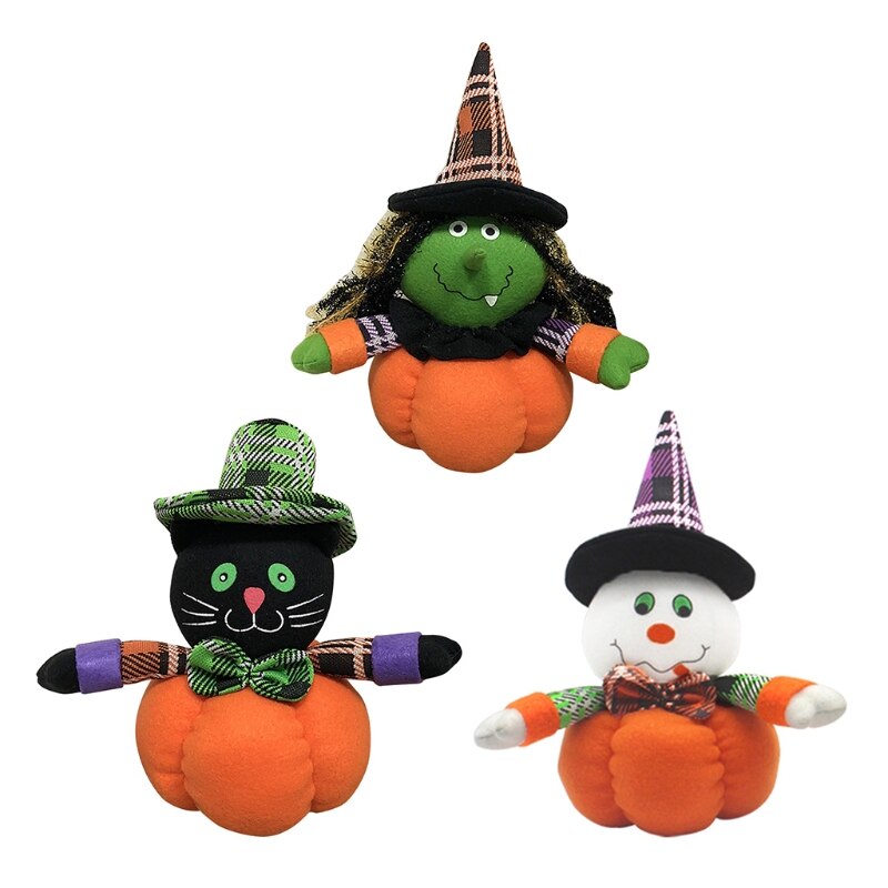 Leuke Unieke Handgemaakte Halloween Decoratie Ornamenten Voor Herfst Oogst 87HD