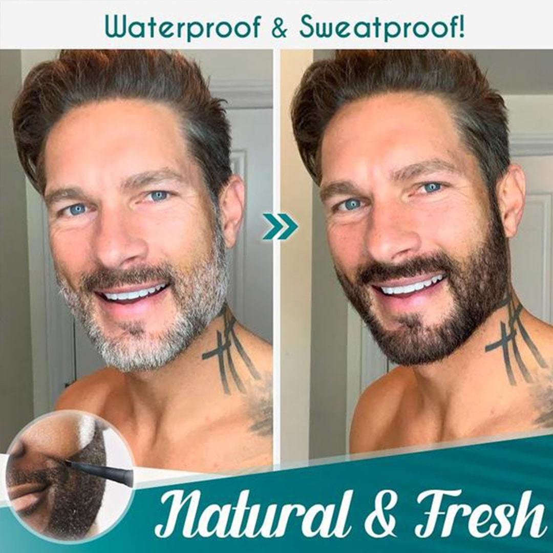 Baard Vullen Pen Kit Mannen Kapper Potlood Filler Waterdicht En Zweet Proof Gezichtshaar Wenkbrauw Reparatie Pen Tool