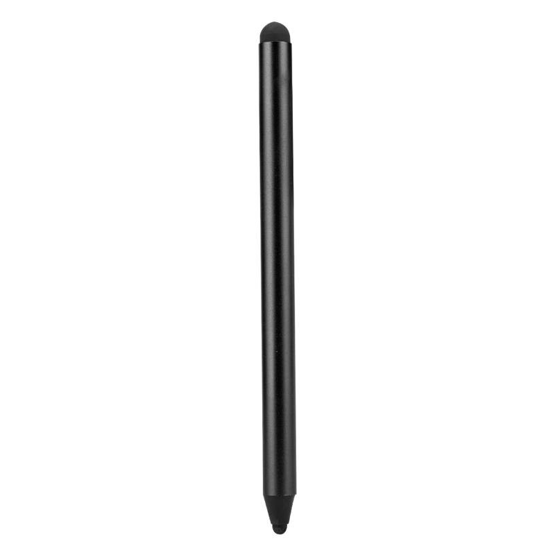 13.8Cm Tweeërlei Gebruik Capacitieve Universele Touch Screen Pen Stylus Handschrift Pen Voor Alle Mobiele Telefoons Tablet: Black