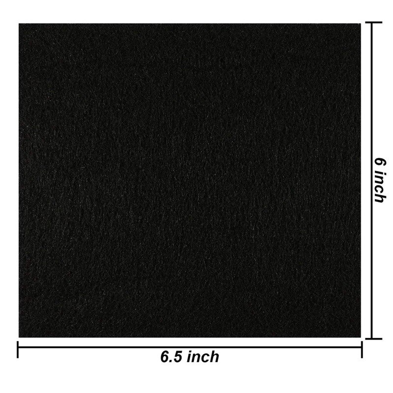 4 Pcs Activated Carbon Filters Cat Litter Boxes Charcoal Filter Cat Litter Pans Filters for Cat Litter Boxes