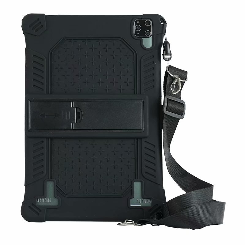 Funda de silicona blanda para tableta PC de 10,1 pulgadas, 25x16cm, 10,1 pulgadas, 3G/4G, Android, a prueba de golpes, bolígrafo y correa