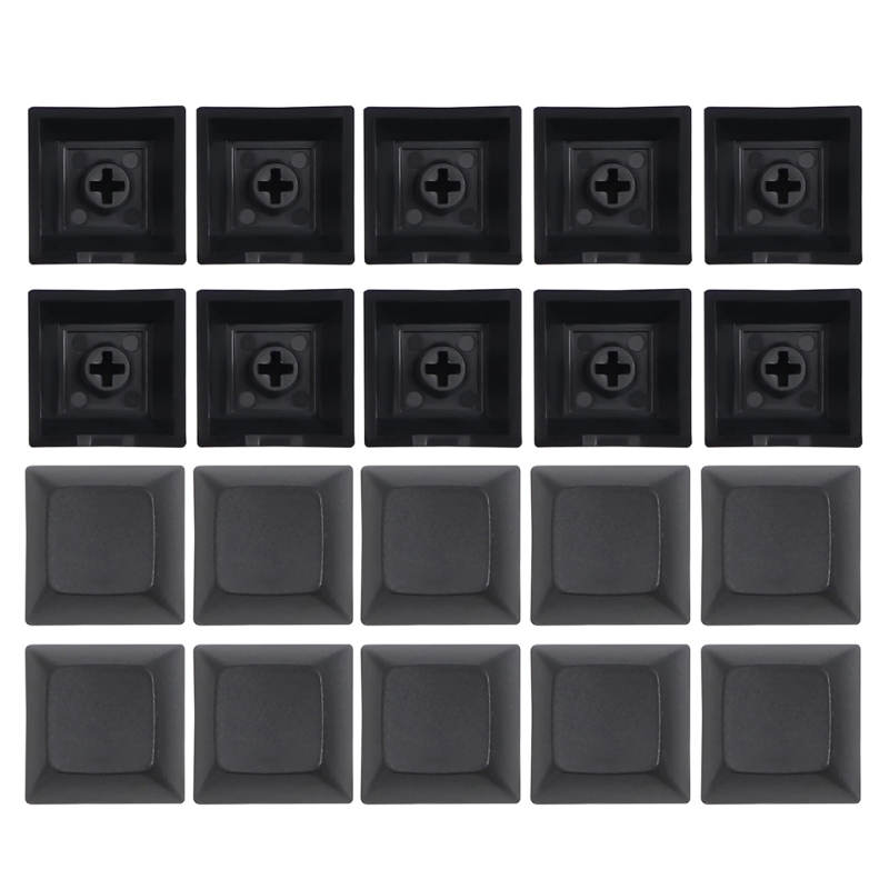 DSA 1U Keycap Set PBT Blank Keycaps DSA Profile 1U Height Keycap Set For Gaming Mechanical Keyboard 20PCS