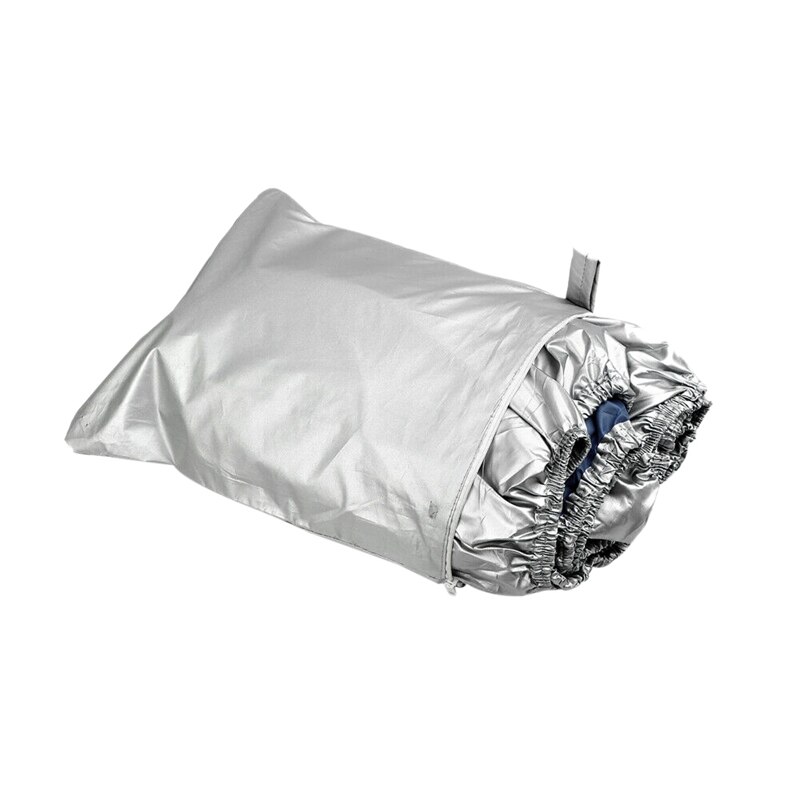 Anti-fracassant larme bateau couverture Yacht Protection extérieure imperméable bateau couverture argent réfléchissant Oxford tissu