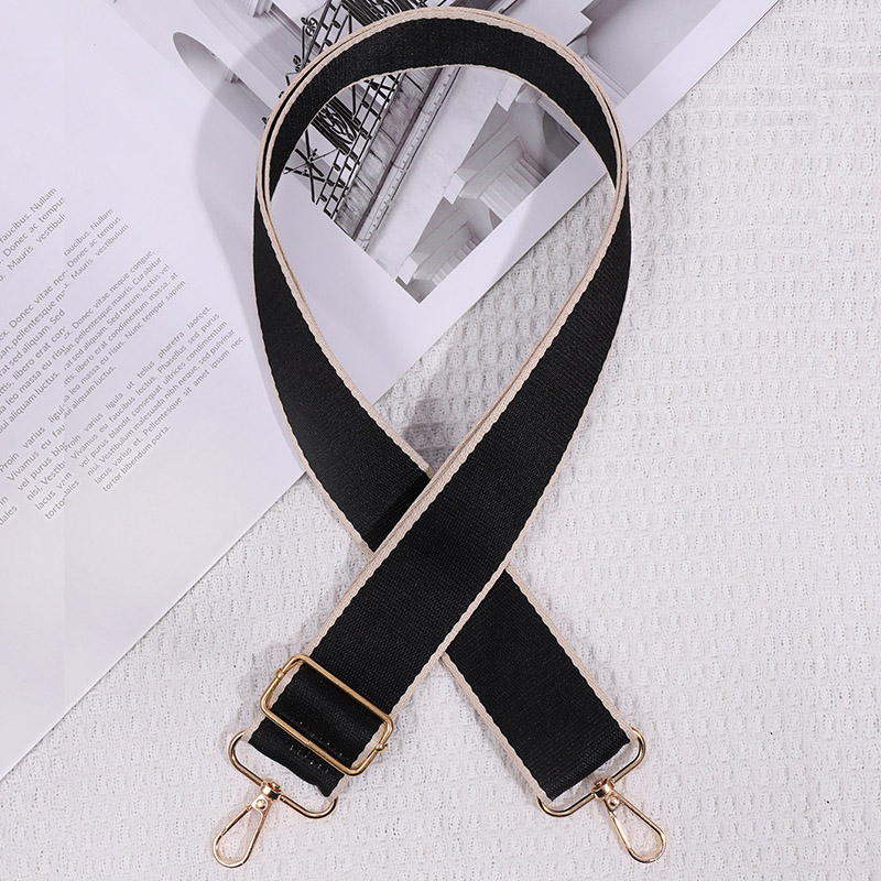 3.8cm Versatile Solid Color Shoulder Strap Replaceable Single Shoulder Bag With Multifunctional Adjustable Luggage Accessories: Bronze