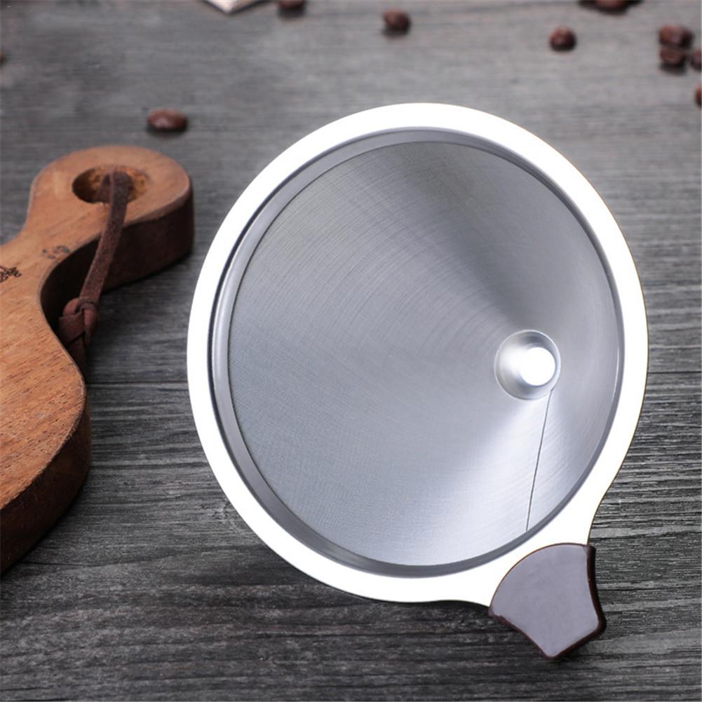 Pour Over Coffee Maker Glass Carafe And Reusable Stainless Steel Permanent Filter Manual Coffee Dripper With Real Wooden Sleeve