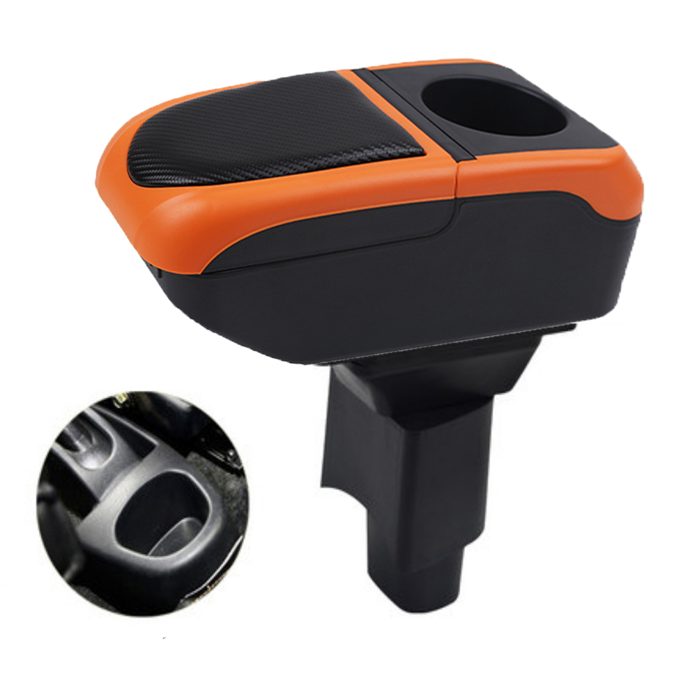Pour Voiture Geely LC GX2 Emgrand Xdarer Krasno37Croix GC2-RV Accoudoir Boîte Bras Coude AssistCenter Console Mallette de Rangement avec USB