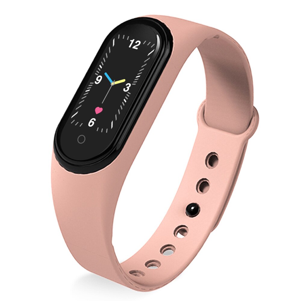M5 Smartwatch - 0.96" TFT Color Touch Screen - Heart Rate & Blood Pressure Monitor - Fitness Tracker - Waterproof