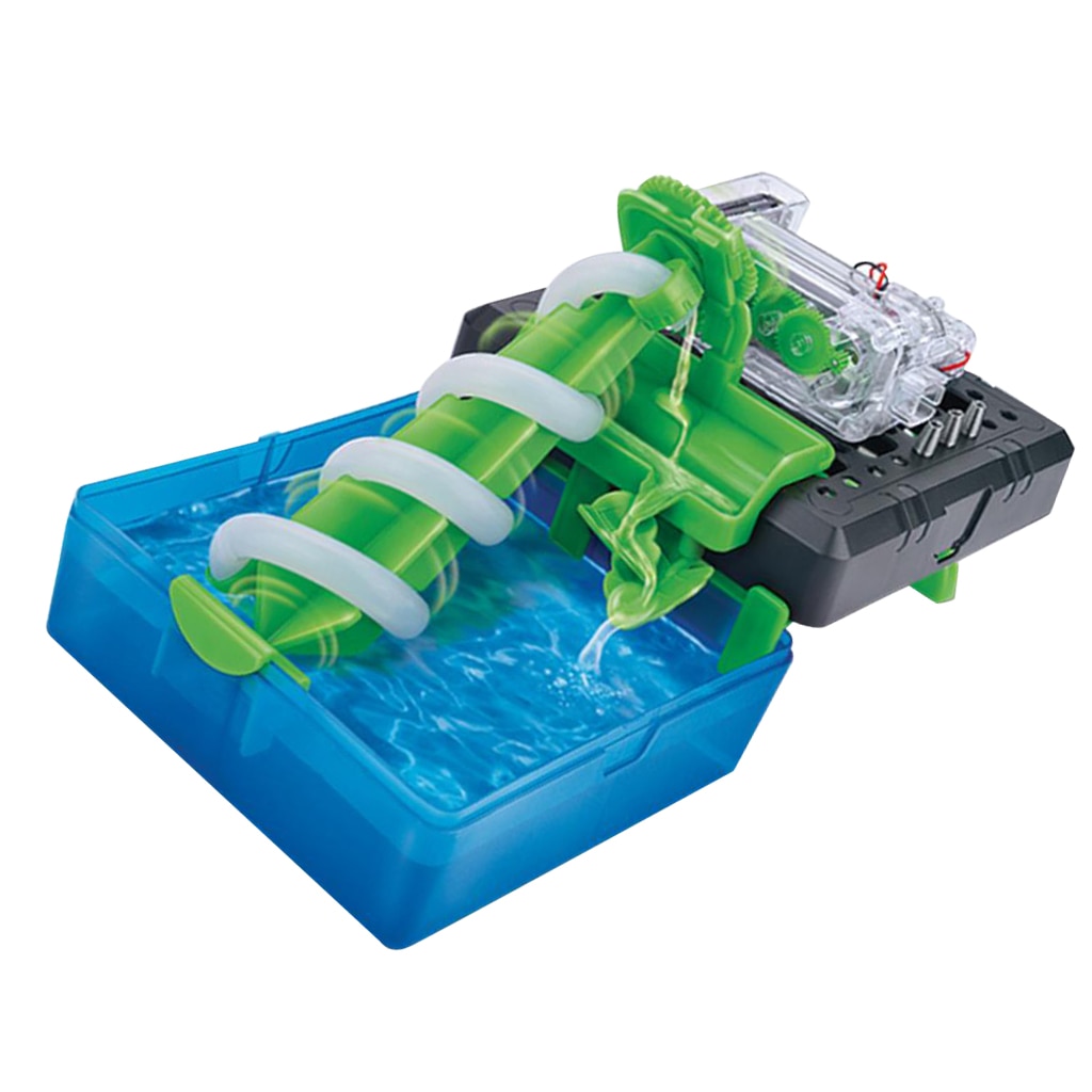 Zirkulierende Wasser Rad Kinder Montieren Wissenschaftliche Experimente Pädagogisches Spielzeug