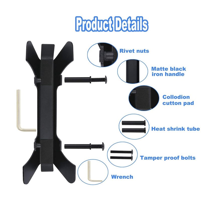 Generator Theft Deterrent Bracket Protection Fit for Honda Generator EU2200I, EU2000I, EU2000I Comp, EU2000I Camo Generator
