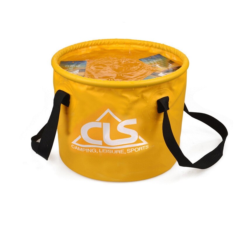 Foldbar Vandspand 10L-30L - Bærbar, Sammenklappelig, til Camping, Fiskeri, Bilvask