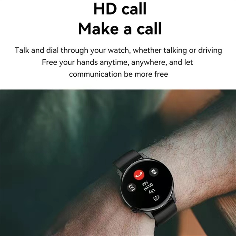 2024 True AMOLED sprytny zegarek damski ekran zawsze pokazać czas 466*466 HD zdrowie naganiacz zwierza głos powołanie Smartwatch kobiety dla Xiaomi