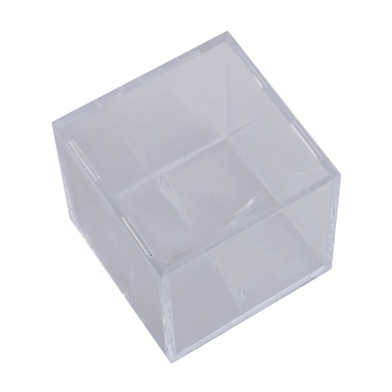 Caja de béisbol acrílica de 80mm, , expositor transparente de pelota de Golf, caja de almacenamiento de recuerdo a prueba de polvo, soporte de protección, novedad de
