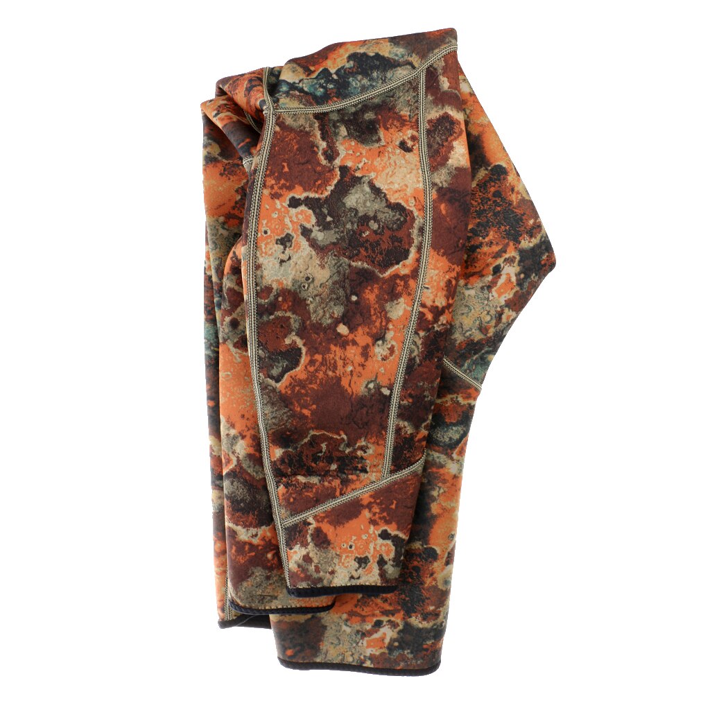 Camouflage Super Stretch Neoprene Scuba Diving Wetsuit Long Pants Surfing Snorkeling Spearfishing Kayak Sailing Trousers M-XXL