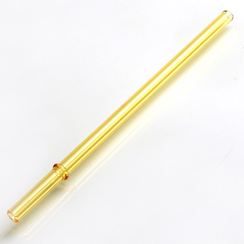 Reusable Glass Straws Eco-Friendly Straws for Smoothies Cocktails Milkshakes Kitchen Bar Party Drinking Straws Accessories: Y