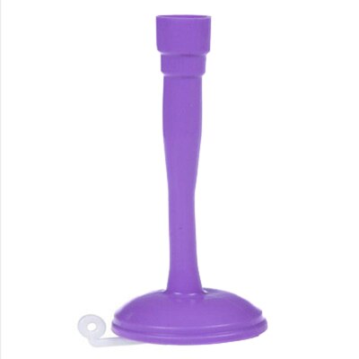 Tenske Tap Waterbesparende Apparaat Hoofd Kraan Plastic Anti Splash Filter Goed Voor Keuken Kraan Bad Douche 1 Pc: Purple