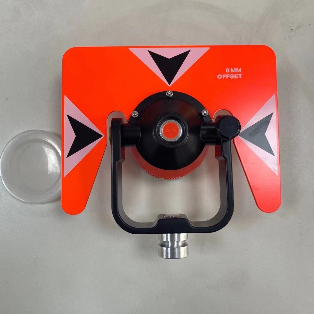 Goedkope Prijs AK18-R Optische Single Prism Set Voor Total Station Prisma/Stelschroevenblok Adapter Landmeetkundige Apparatuur Prisma Systeem