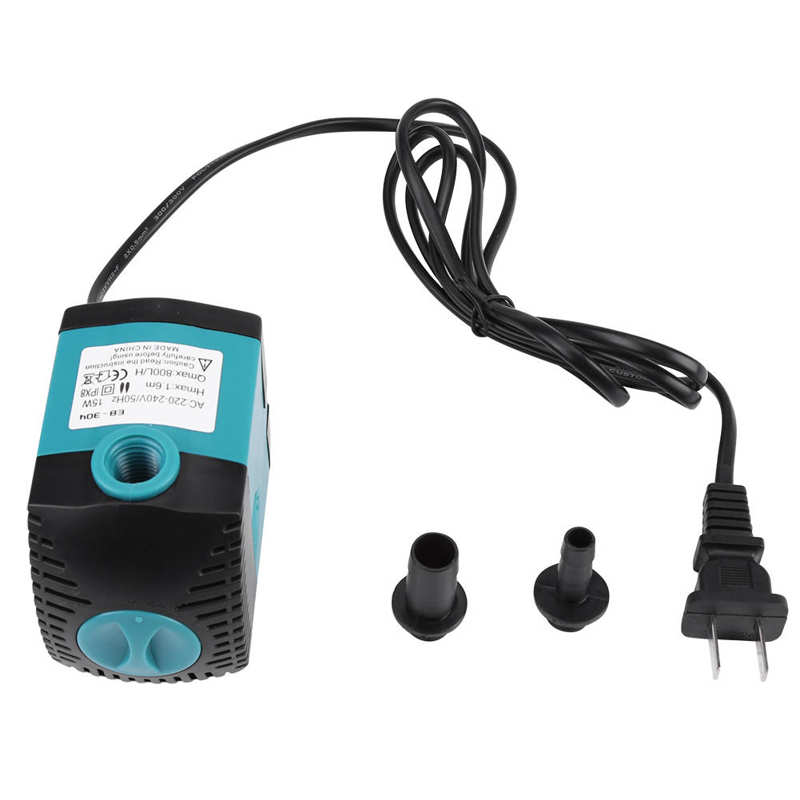 Ultra-Stille Dompelpomp Visvijver Aquarium Tank Fontein Solar Power Fontein Waterpomp Panel Kit: 15W