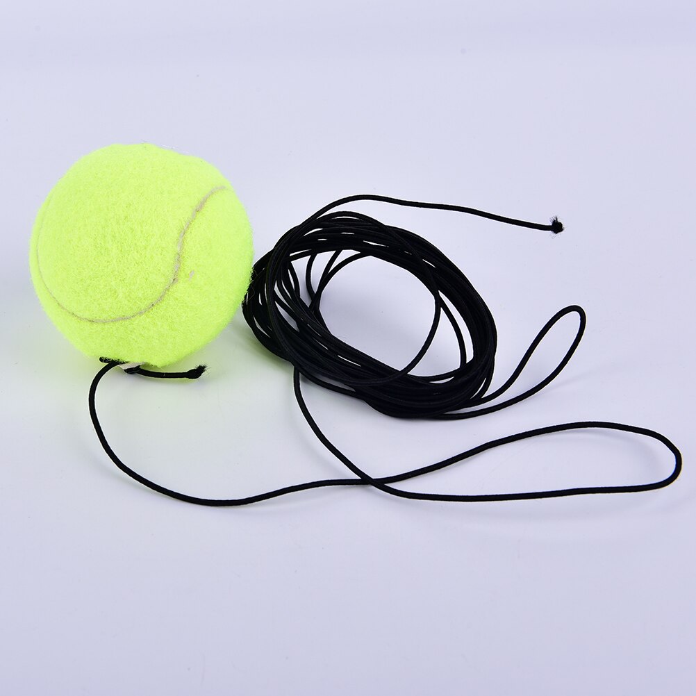 1Pc Exercise Ball Tennis Training Balls Trainer with Rubber Rope Trainer Train Tool Tennis Ball Sports