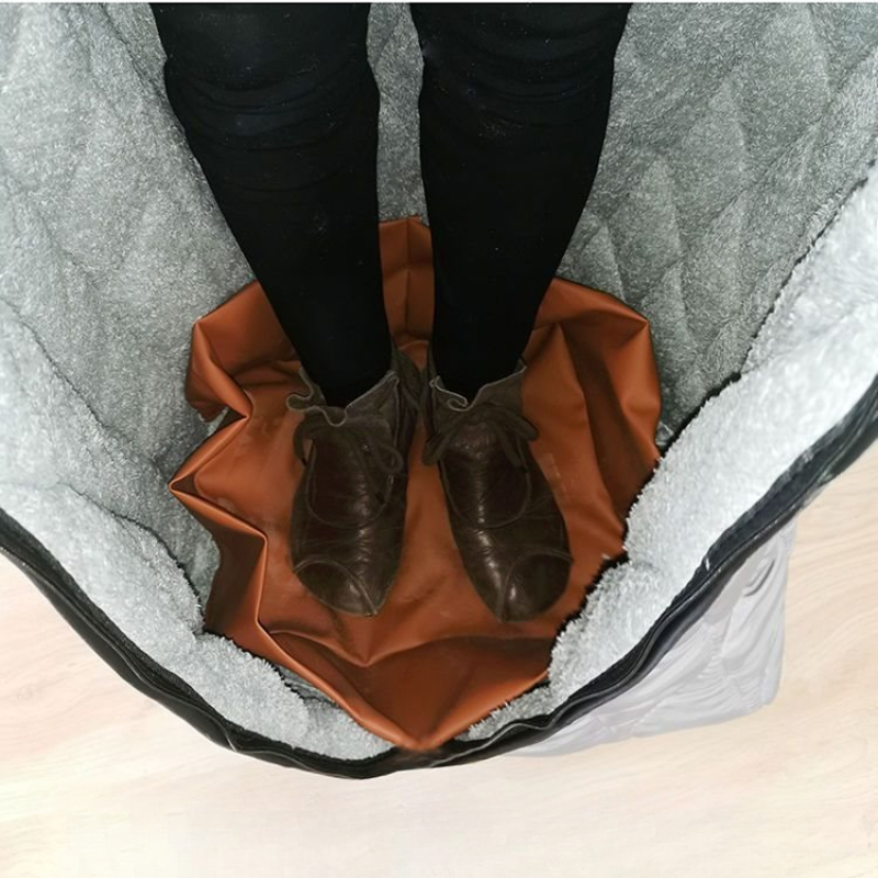 Warme Decke für Rollstühle, Reisen, Beinschutz für ältere Menschen, warme Decke für Höhle Winter, kältebeständig, mit Plüsch gefüttert, winddicht, Steppdecke, Samtbezug