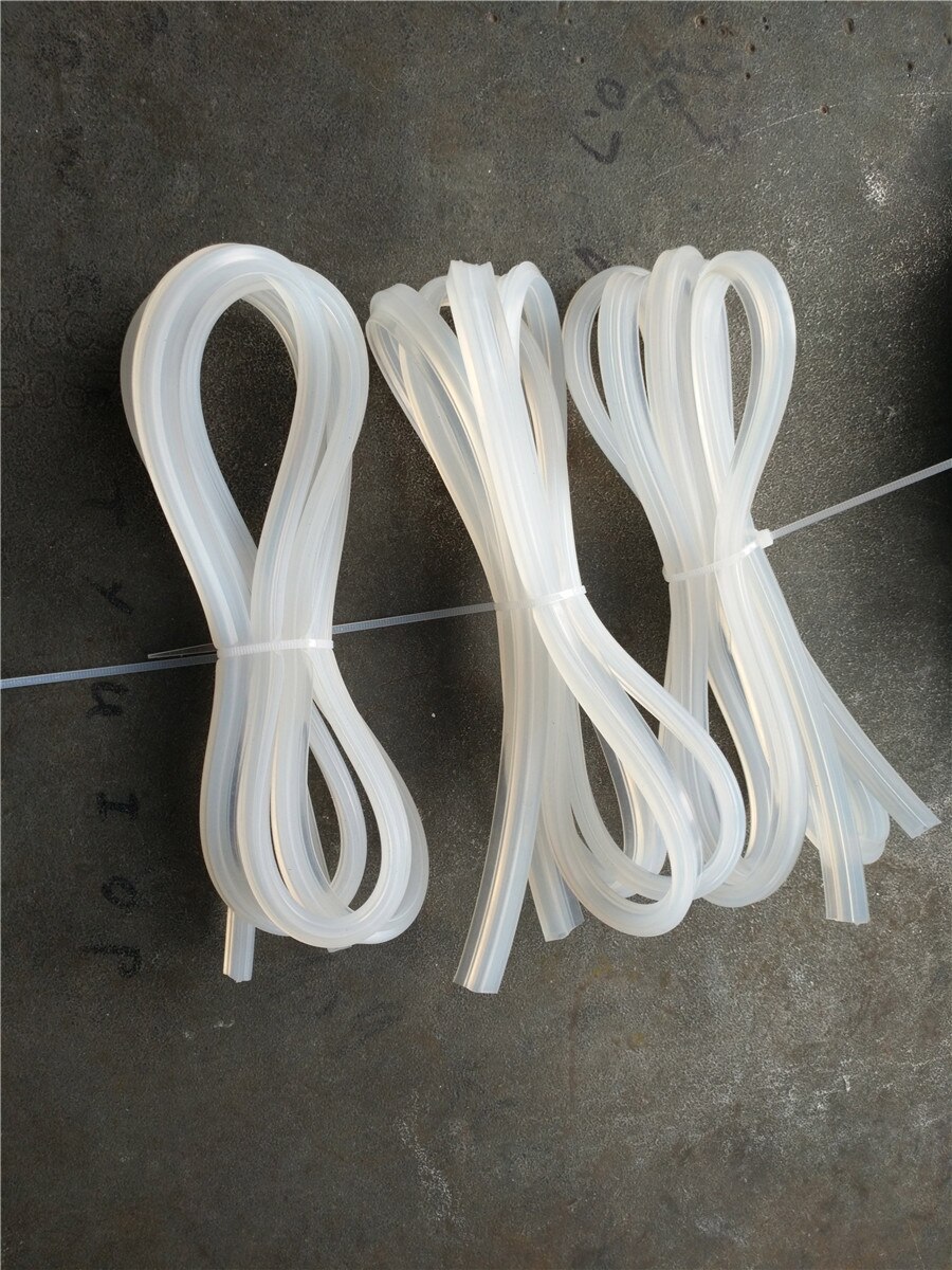 DZ-260/400/500/600 single room vacuum packaging machine upper cover silicone sealing strip rubber strip spare parts