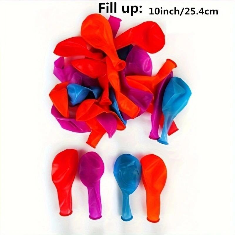 12 pièces ballons lumineux néon réutilisables lueur dans la nuit ballon néon lueur ballon de fête 6 couleurs fluorescentes décor de fête d'anniversaire enfants