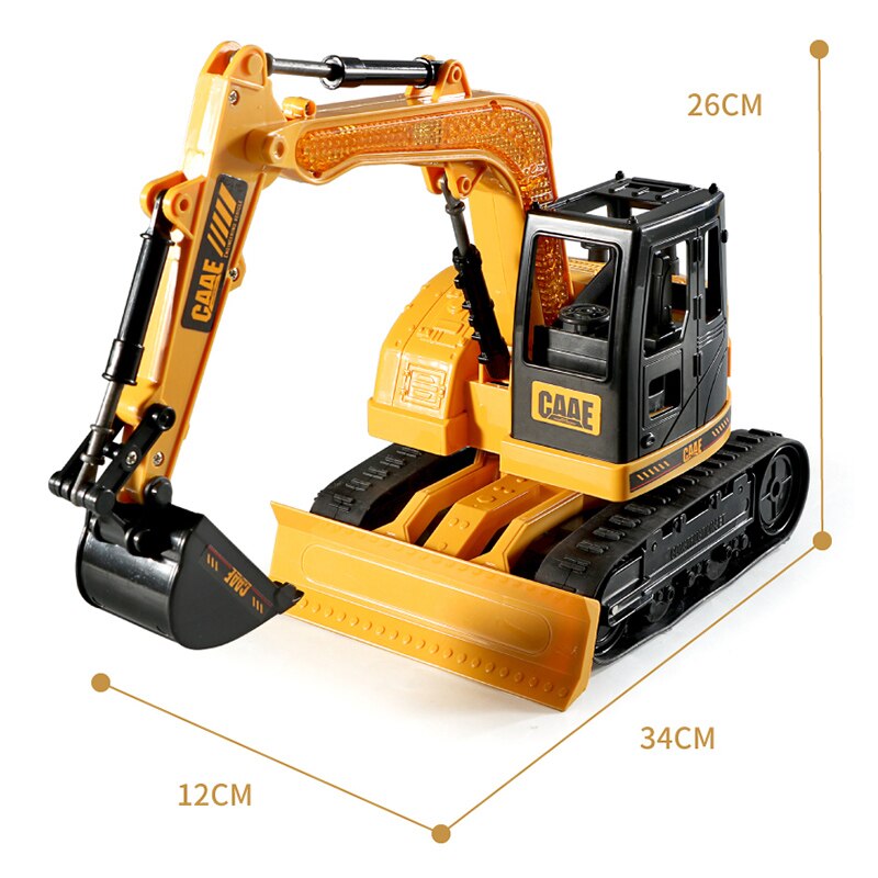 2,4G RC Car 1/28 Gesture Control ingeniería de camión y coche vehículo modelo de juguete para niños niñas niños EIG88
