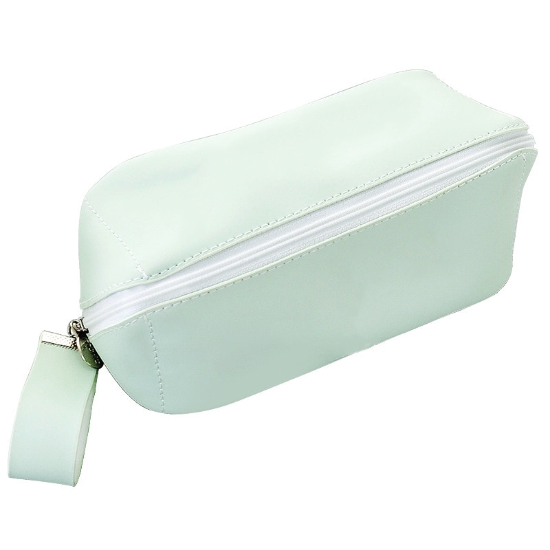 estuche escolar Gran capacidad material escolar Lindo estuche lápices Pegatinas Suave material escolar papelaria kawaii Color sólido estuches papeleria