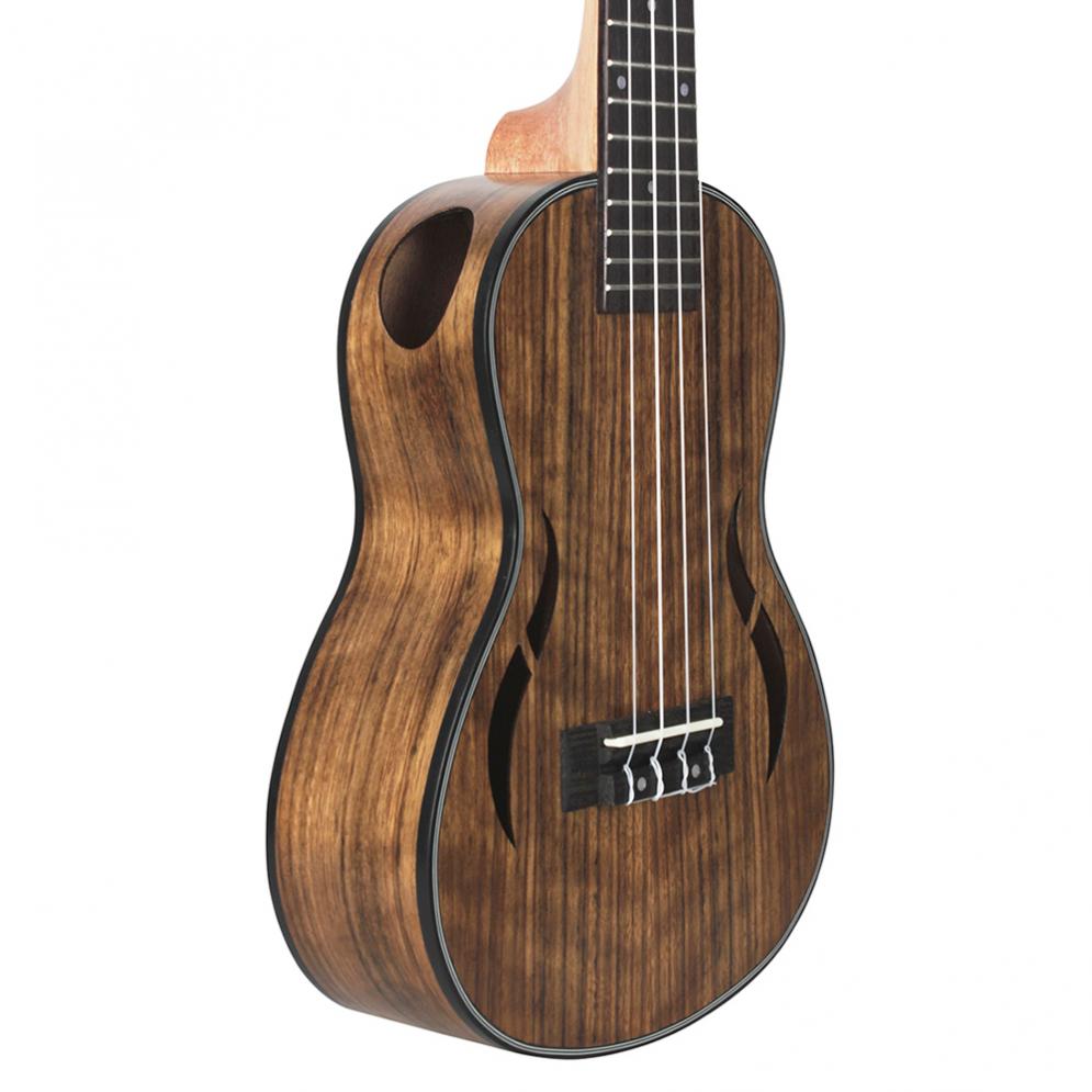 23 / 26 zoll Ukulele Full Pack Konzert Tenor Musical Nussbaum Holz 18 Fret Vier Saiten Hawaii Mini Gitarre ukulele Teile