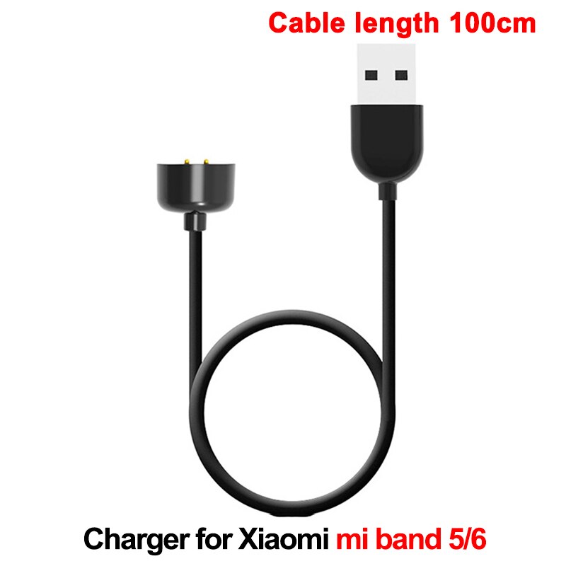 USB fast Charging Cable Charger For Xiaomi Mi Band 6 5 4 Cable Data Dock For MiBand 2 3 4 5 Charge OTG Adapter Station Portable: 11 100CM-Miband 5 6