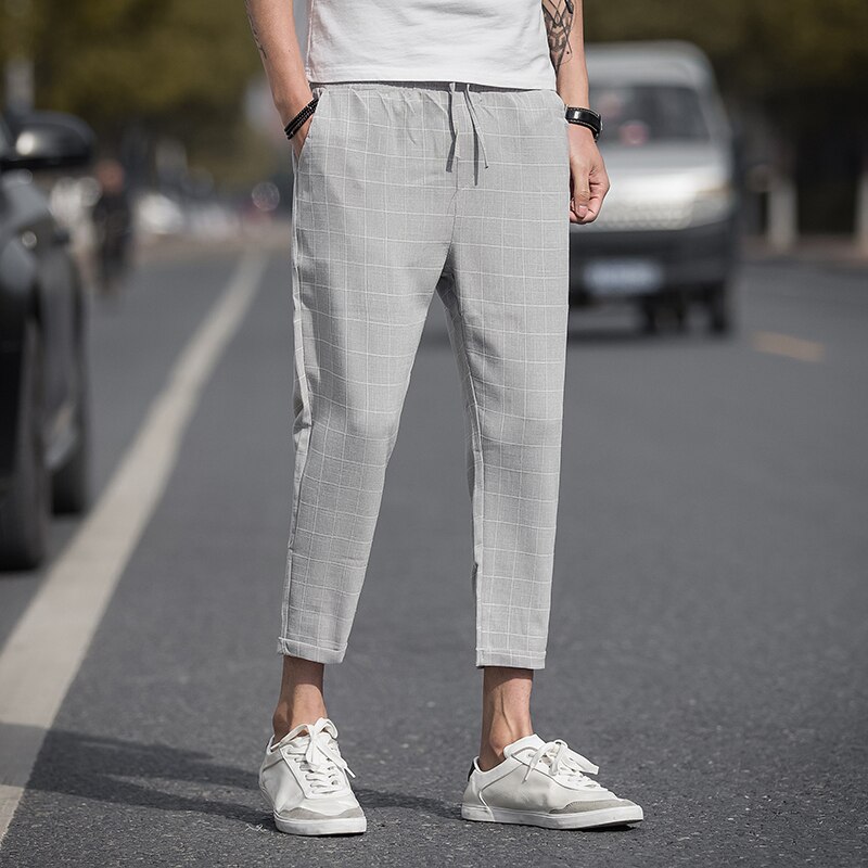 Zomer Harem Jogger Broek Mannen Toevallige Slanke Rooster Zakelijke Mannen Broek