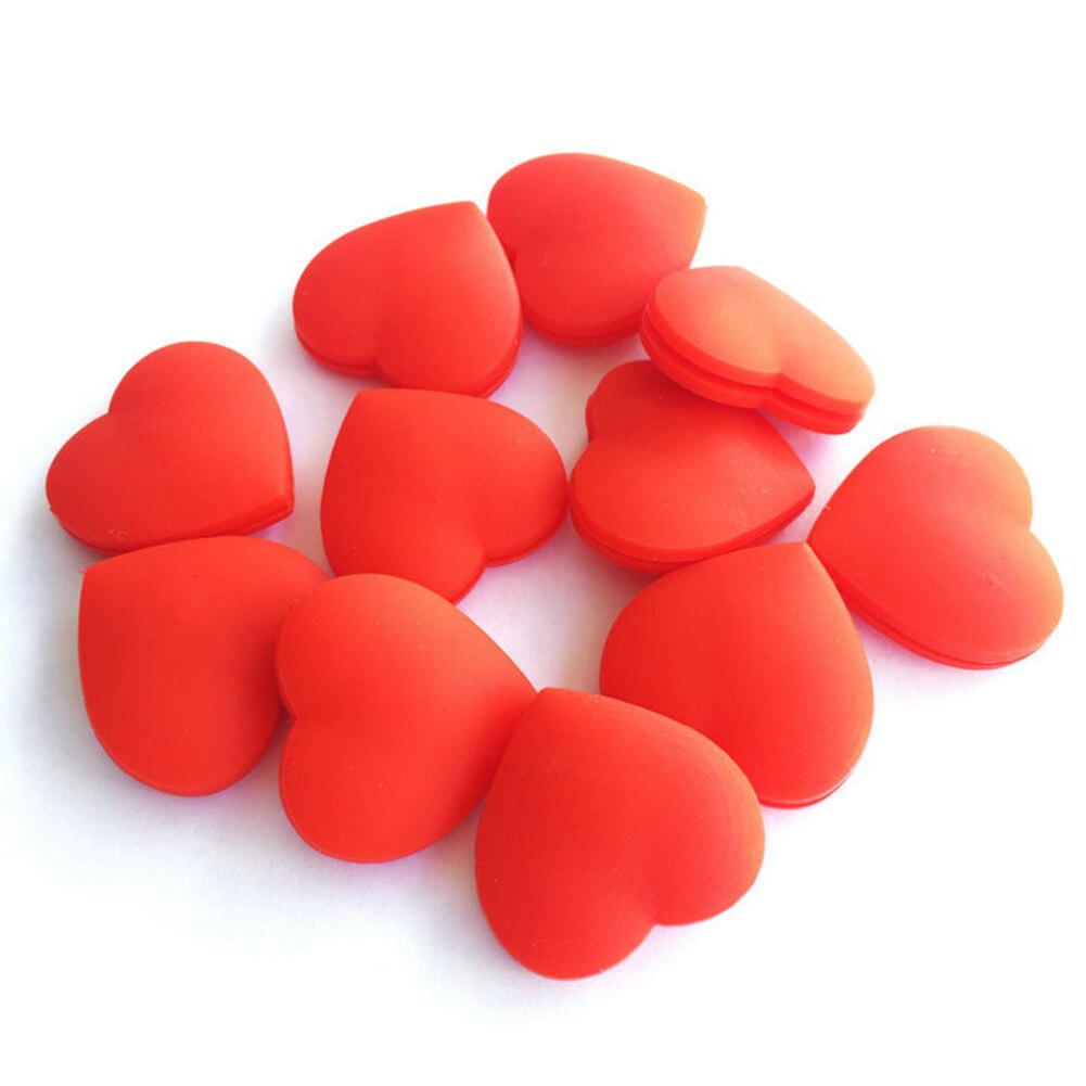 1pc Vibration Dampeners To Reduce Heart-Shaped Silicone Raqueta 2 Colors