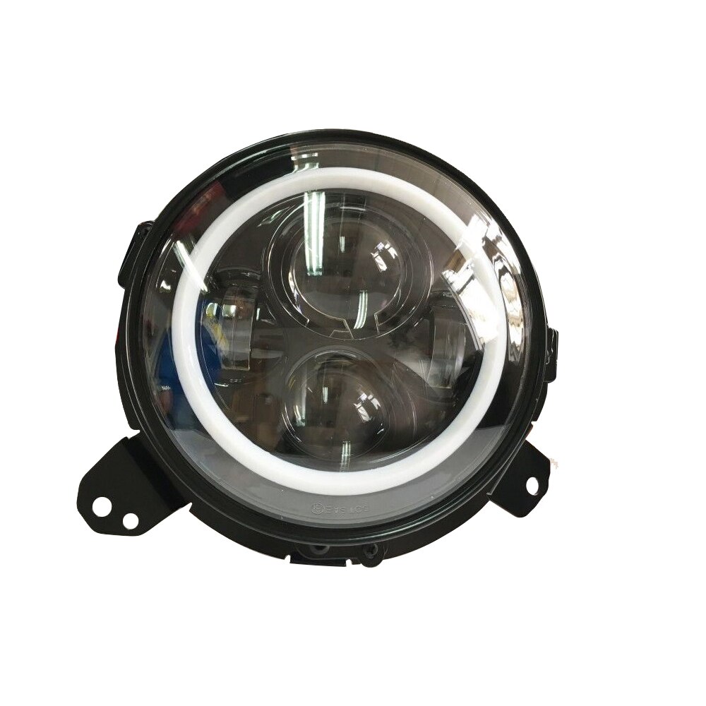 Car Front Head Light Lamp Install Support Mount Brackets Metal Exterior Holder For Jeep Wrangler JL Up Car Styling