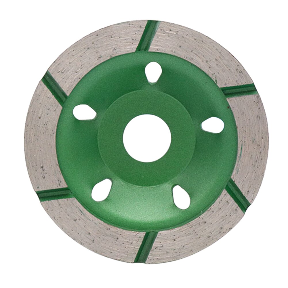 Diamond Grinding Wheel Granite Stone Ceramics Tools Disc Bowl Shape Grinding Cup Concrete Granite Stone Ceramics Tools: Light Green