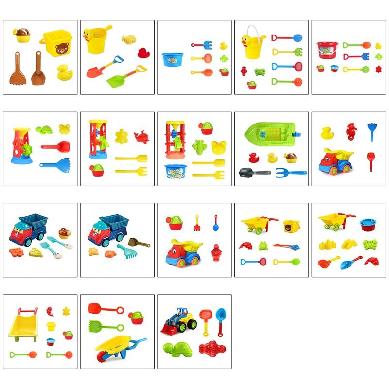 Strand Speelgoed Voor Kinderen 4-9 Pcs Baby Strand Spel Speelgoed Kinderen Zandbak Set Kit Speelgoed Voor Strand Spelen zand Water Spelen Winkelwagen