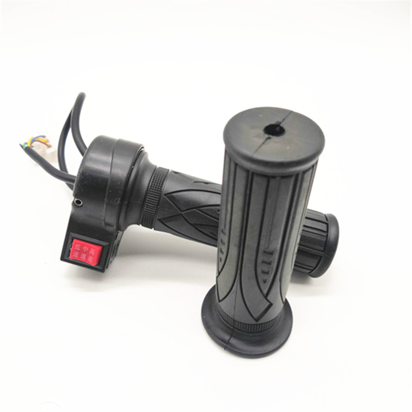Universal ebike speed control handle for electric vehicles: 3 speed function