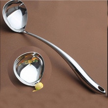 Long Handle High Grade Soup Ladle Resistant Stainless Steel Big Spoon Big Ladles