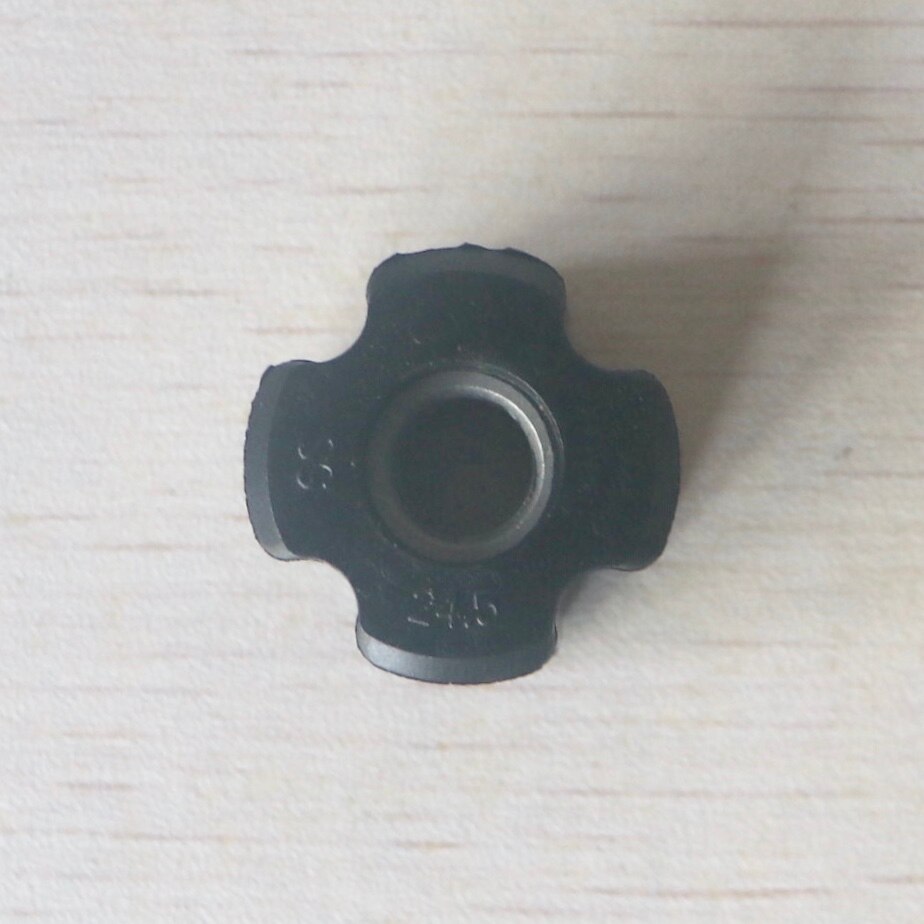 Buje de rodamiento de aceite del eje de la desbrozadora, diámetro exterior de 23,5mm/24,5mm/25,5mm, diámetro interior de 8mm, tubo de 26mm/28mm, 10 piezas: 24.5MM