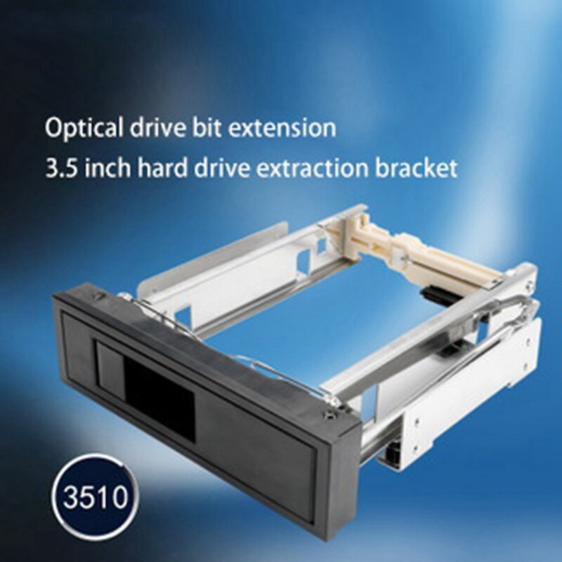 SSD HDD 5.25 Inch Optical Drive Front Panel Compatible 3.5 Inch SATA Built-in Hard Disk Storage Box for Desktop PC Case