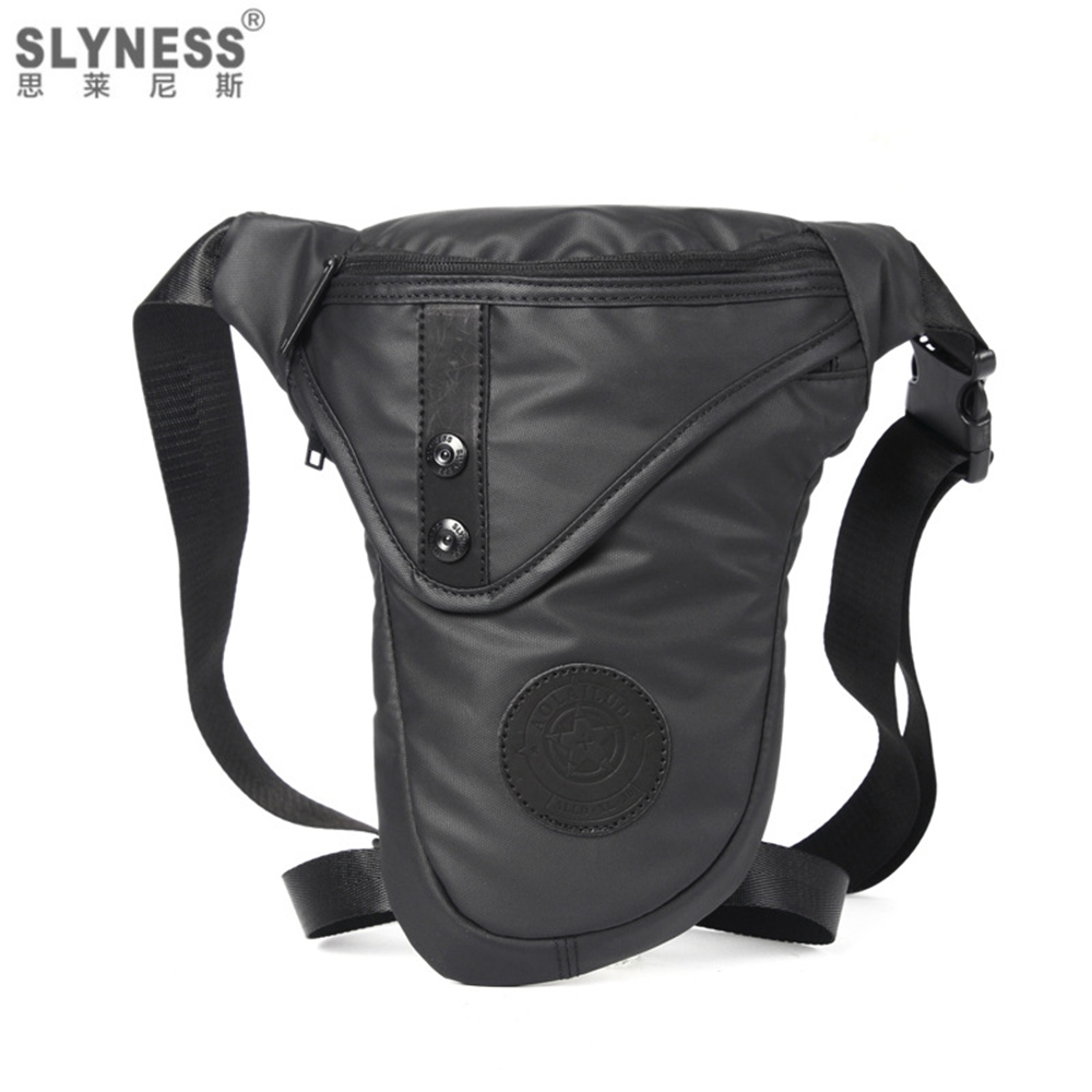 casual waterproof waist pack leg bag Motorcycle thigh bag Ultra-light high-end brand waist bag Fanny packs: C 29CMX21CM